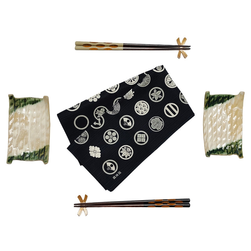 Japanese Dining Gift Set - Navy