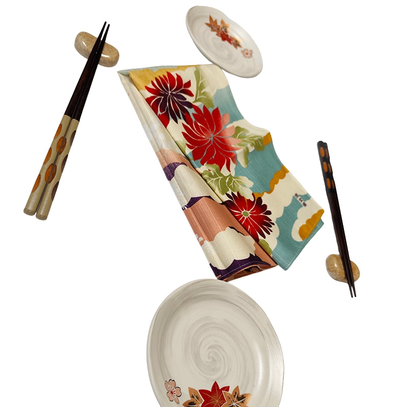 Japanese Dining Gift Set - Red