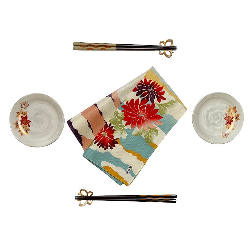 Japanese Dining Gift Set - Red