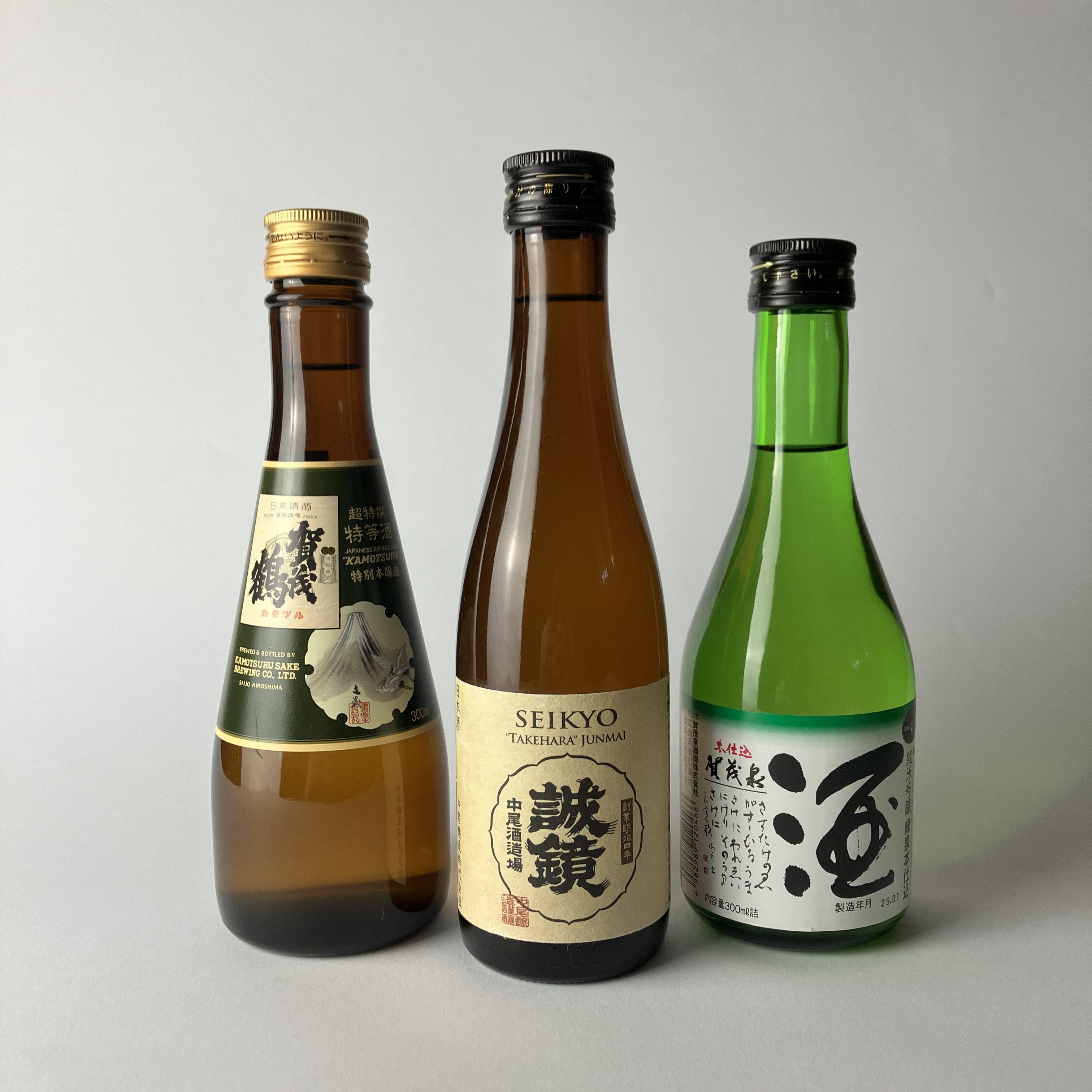 Sake Tasting Collection: Three Breweries & Hagi Ware Cup